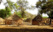 Enfant dans un village de brousse au Sénégal