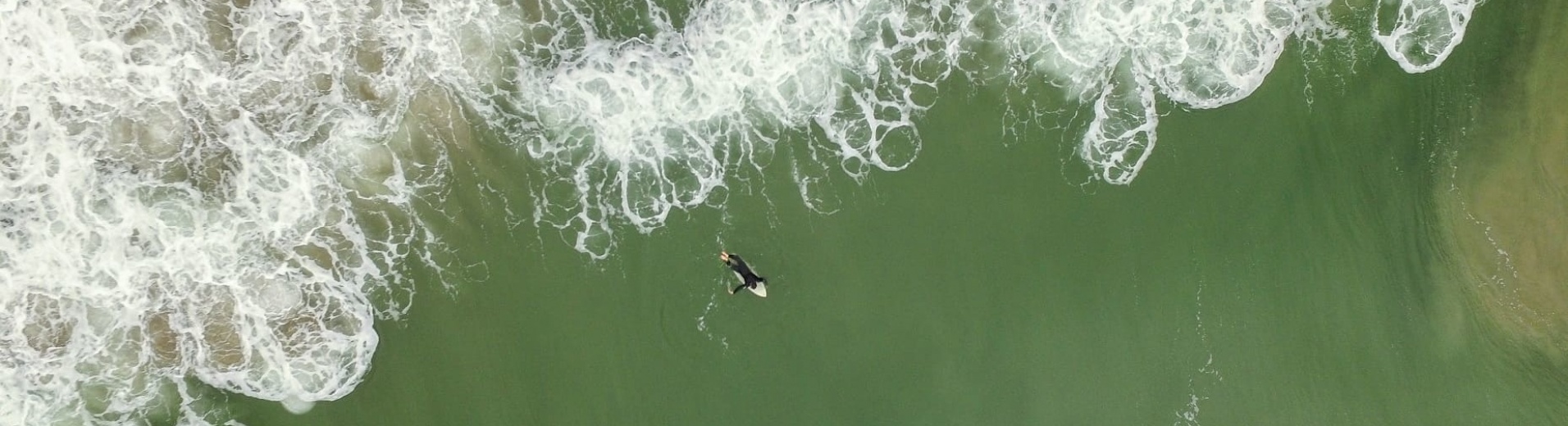 surfer depuis le ciel