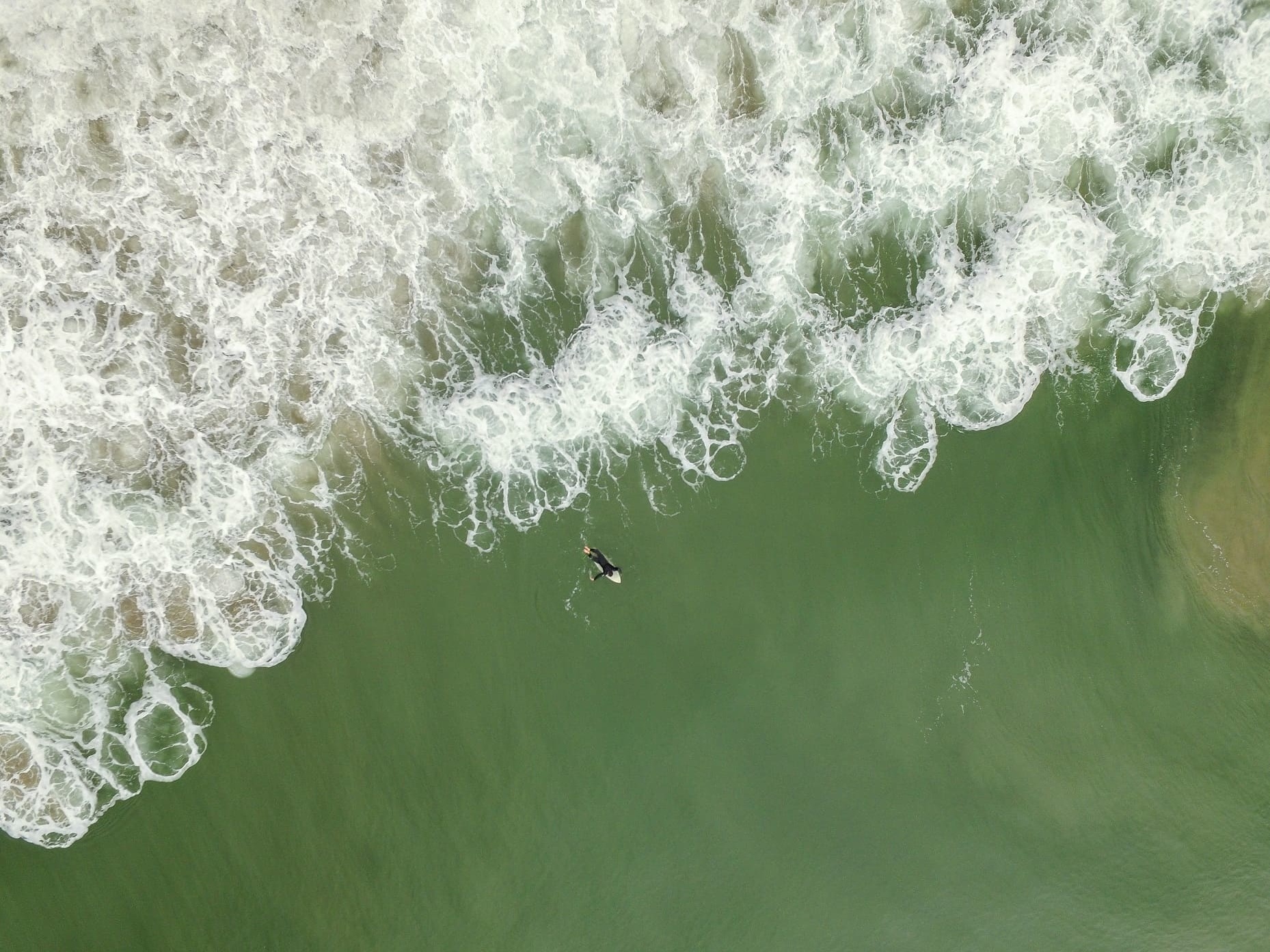 surfer depuis le ciel