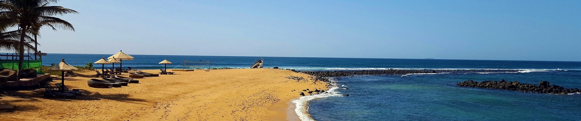 plage au Sénégal