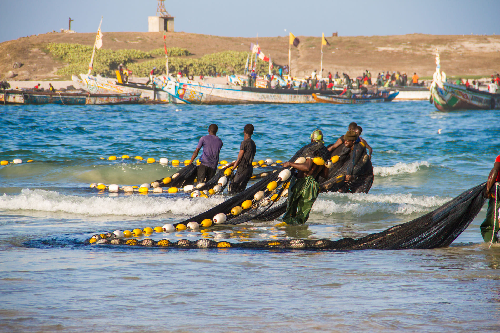 Pêcheurs sénégalais